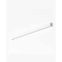 Бра, настінний світильник Nowodvorski 7566 Straight Wall LED T8LED 1x22W 3000K 3200Lm IP20 білий