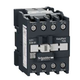 Контактор Schneider Electric LC1E3801M5 3Р Е 1NC 38А АС3 220В