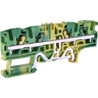 Пружинна клема ETI ESH-EFCE.4/2+2 заземлювальна жовто-зелена (3903278)