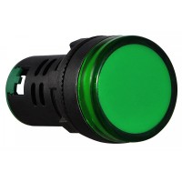 Сигнальна арматура Аско-Укрем AD22-22DS 24В AC/DC зелена (A0140030048)