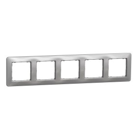 Рамка 5-местная Schneider Electric Sedna Design алюминий SDD313805