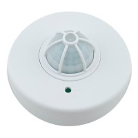 Інфрачервоний датчик руху TNSy ДР 013Б 1200Вт 180-360° 12м IP20 білий (TNSy5502879)