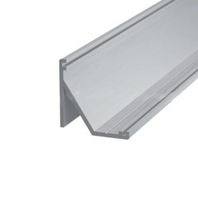 LED-профіль кутовий анодований, 2 метра (ЛПУ17н_2)