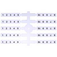 Маркувальна табличка ETI EO3 1-10 200шт (3901752)