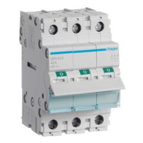 Выключатель нагрузки Hager SBN340 3P 40А/400В 3м