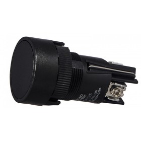 Кнопка «Старт» Аско-Укрем XB2-EH125 NO+NC з фіксацією чорна (A0140010040)