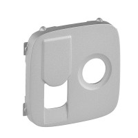 Панель розетки TV+RJ Legrand Valena Allure алюминий