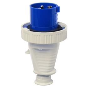 Силовий штекер на кабель WALTHER WL219306 (2P+E) 16А 230V IP67