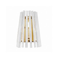 Бра, настінний світильник Zuma Line W0547-01H-F9AC Bach E14 1x40W IP20 Gold