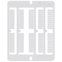 Маркировка клемм ETI ESC-SH004S для пружинных клемм 1,5мм2 100шт белый (3903238)