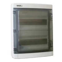 Влагозащищенный модульный щит TOSUNlux 26м накладной IP65 пластиковый UV ABS (6940151031789)