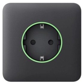 Центральная панель умной розетки Ajax 60029.164.GP SoloCover Smart для OutletCore графитовая (38791)