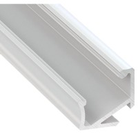 Профіль для світлодіодної стрічки Lumines H білий