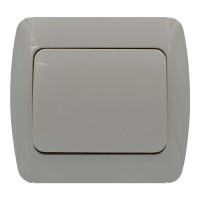 Выключатель ELBI ZIRVE Fixline кремовый 1кл (501-010301-200)