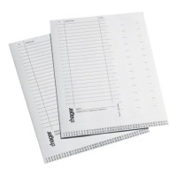 Маркувальні листи для написів Hager VZ717 для щитів Volta