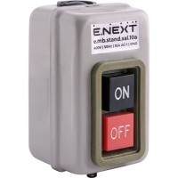Металевий кнопковий пост E.Next e.mb.stand.xal.10a 10А On-Off (s006024)