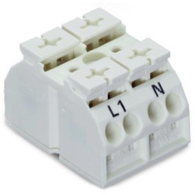 L1-N клема Wago 862-1652 (біла)