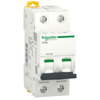 Автоматичний вимикач Schneider Electric A9F74202 iC60N 2P 2A C