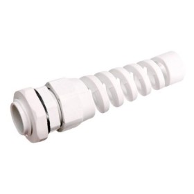 Сальник TNSy PG11 Ø5-10мм зі спіраллю IP68 білий (TNSy5501096)