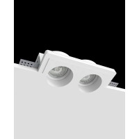 Точечный светильник Promin Double M GU10/GU5.3 2x10W IP20 Wh