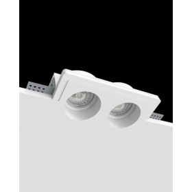 Точковий світильник Promin Double M GU10/GU5.3 2x10W IP20 Wh