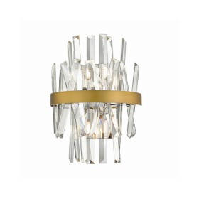 Бра, настінний світильник Zuma Line W0567-02D-B57G Constantinople G9 2x28W IP20