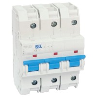 Трехполюсный автомат SEZ 123 C 100А 3P (PR123C100А)