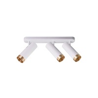 Светильник поворотный, спот Goldlux 326539 Fado GU10 3x10W IP20 белый