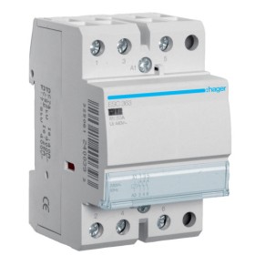 Контактор 63A ESC363 (3НО, 230В) 3м Hager