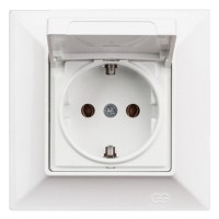 Розетка с крышкой Gunsan Neoline