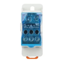 Распределительный блок CNC FTUKK160 160А 30х76,5х45,5мм на DIN-рейке (Б00043068)