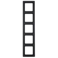 Рамка 5-местная антрацит Berker Q.1