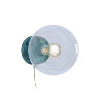 Бра, настінний світильник Pikart 36462-8 Ball E27 1x60W IP20 бірюзовий