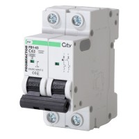 Автоматический выключатель Promfactor CITY FB1-63 2P C 63A 6кА (FB1CI2063)