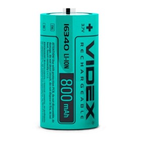 Літій-іонний акумулятор Videx 16340 800мАч (16340/800/1B) без захисту 1 шт