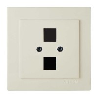 Розетка Nilson Touran кремова комп'ютерна 2-на без модуля ( 24121043 )