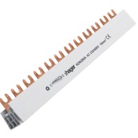 Фазна шина Hager KDN280A 2P 16мм² 12M