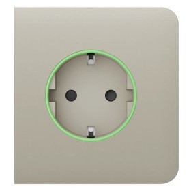 Центральная панель умной розетки Ajax 59999.163.IV SideCover Smart для OutletCore слоновая кость (38795)