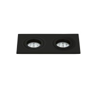 Точковий світильник Eglo 61533 Terni GU10 2x6W IP20 чорний