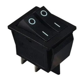 Переключатель TNSy KCD2-2101 B/B черный (TNSy5500806)