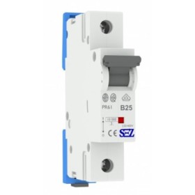 Однополюсный автомат SEZ 61 B 25А (PR61B25А)