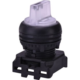 Трехпозиционный поворотный переключатель ETI 004771362 EGS3I-SS-W без фиксации с подсветкой 1-0-2 45° (белый)