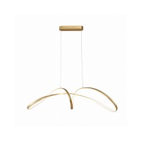 Люстра Zuma Line 20026P-GD Fermi Led 1x50W 3000K-6000K 2800Lm IP20