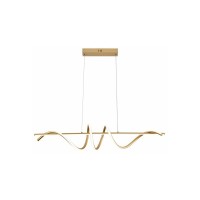 Подвесной светильник Reality 339701-09 Serpent Led 1x34W 4000K 2720Lm IP20 Gold