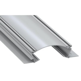 Профіль для світлодіодної стрічки Lumines VEDA срібло