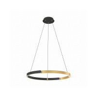 Подвесной светильник, люстра Zuma Line MD4417-1M-3BGD Linos Led 1x30W 3000K 3500Lm IP20 Черный