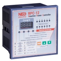 Регулятор реактивної потужності NEO RPC-12 control loop 6 ступенів 220В