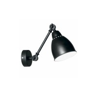 Бра, настінний світильник Ideal Lux NEWTON AP1 NERO 27852