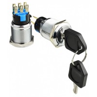 Металева кнопка Аско-Укрем TY 19C-K11/3 2NO+2NC (A0140010214)