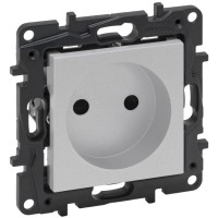 Розетка Legrand Niloe Step 16А 250В гвинтовий механізм алюміній (863319)